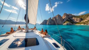 découvrez comment se déroule une journée type à bord d'un catamaran en crète : activités, paysages, détente et aventure au cœur de la méditerranée.