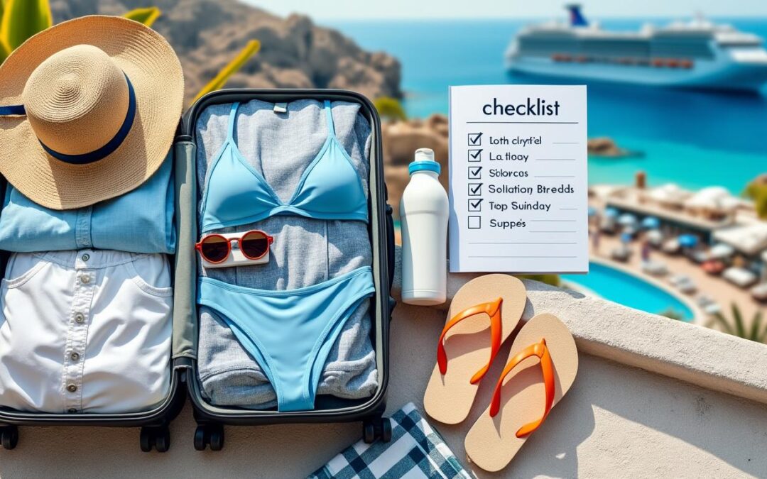 découvrez la checklist complète pour préparer votre croisière en crète. tout ce qu'il faut emporter pour un voyage réussi entre détente et découverte.