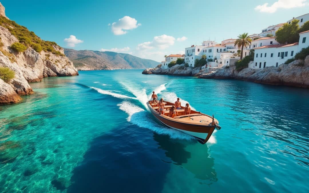 partez en croisière intime en petit bateau dans les îles grecques et explorez des trésors cachés pour un voyage unique et authentique.