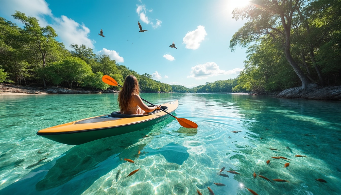 explorez les meilleurs spots incontournables pour le paddle, le kayak et le snorkeling. découvrez des endroits parfaits pour vivre des aventures aquatiques inoubliables en pleine nature.