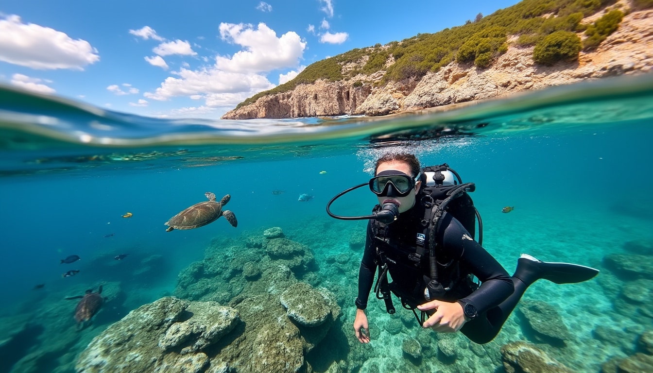 explorez la plongée sous-marine en crète et découvrez une faune marine exceptionnelle ainsi que des paysages sous-marins à couper le souffle. une aventure inoubliable vous attend.
