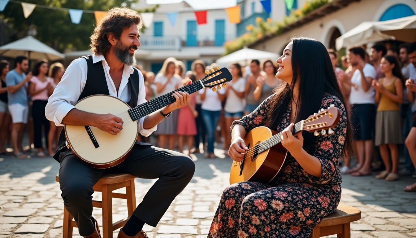plongez au cœur des traditions authentiques de la musique et de la danse crétoises, un voyage culturel riche en émotions et en histoire.