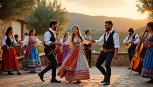 plongez dans l'univers authentique de la crète en découvrant les richesses de ses traditions musicales et dansantes, reflet de son patrimoine culturel unique.