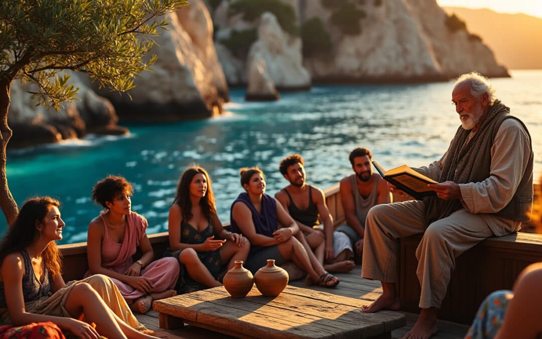 découvrez les plus belles légendes crétoises à raconter à bord pour rendre votre voyage inoubliable, entre mythes fascinants et histoires captivantes.